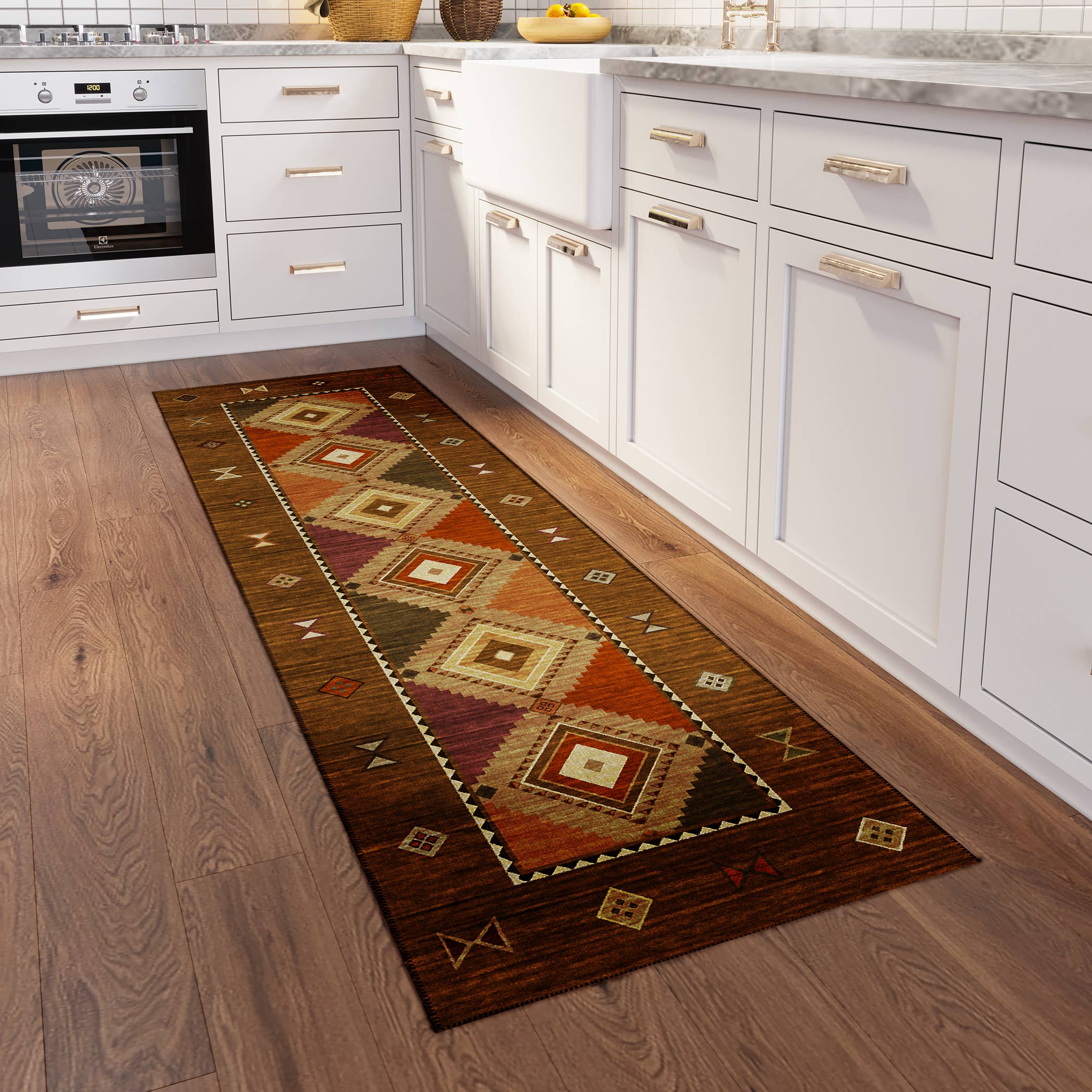 Dalyn Indoor/Outdoor Phoenix PH2 Walnut Washable: 1'8" x 2'6" Rug
