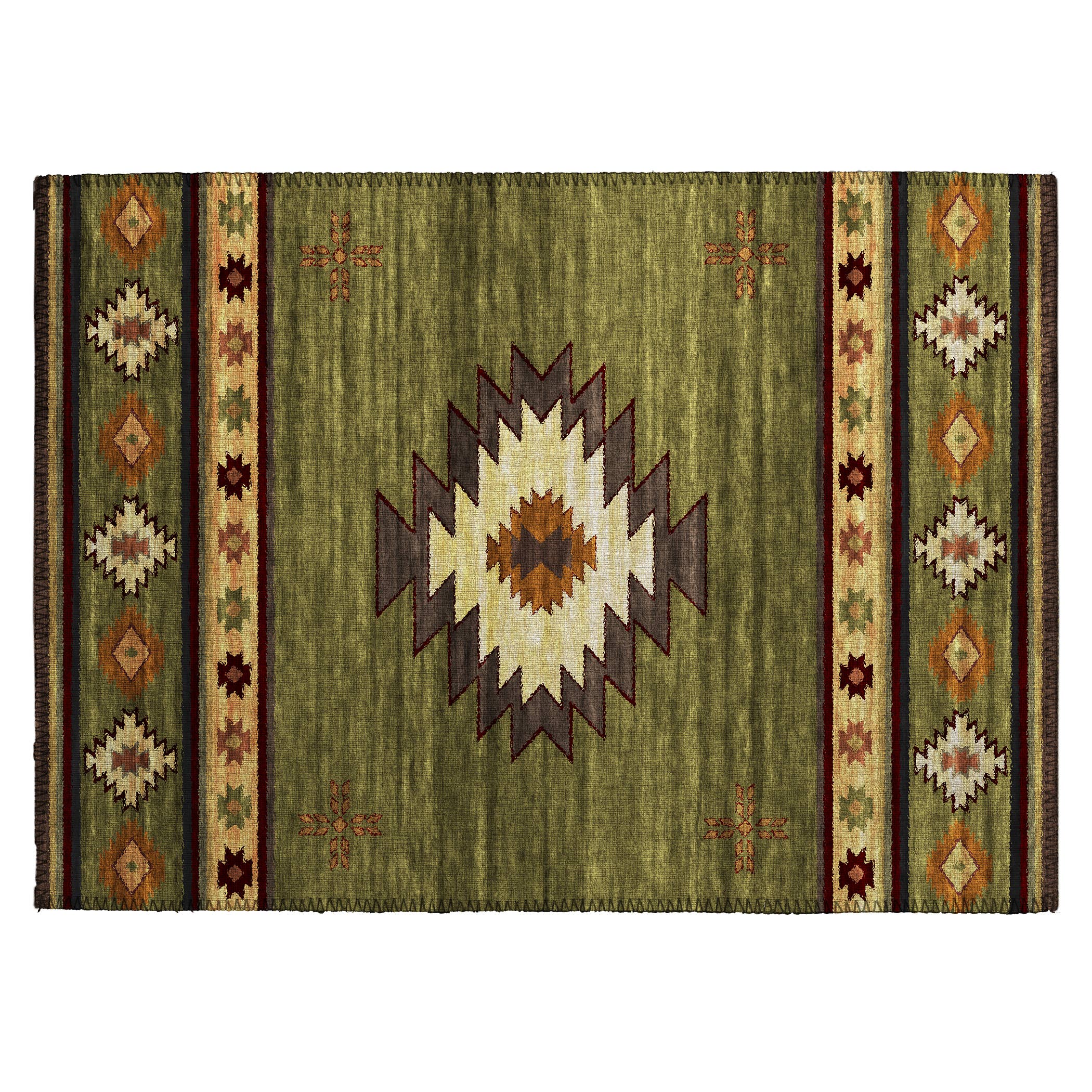 Dalyn Indoor/Outdoor Phoenix PH4 Cactus Washable: 1'8" x 2'6" Rug