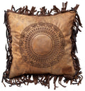 Wrangler® Circle of Life Faux Leather Pillow