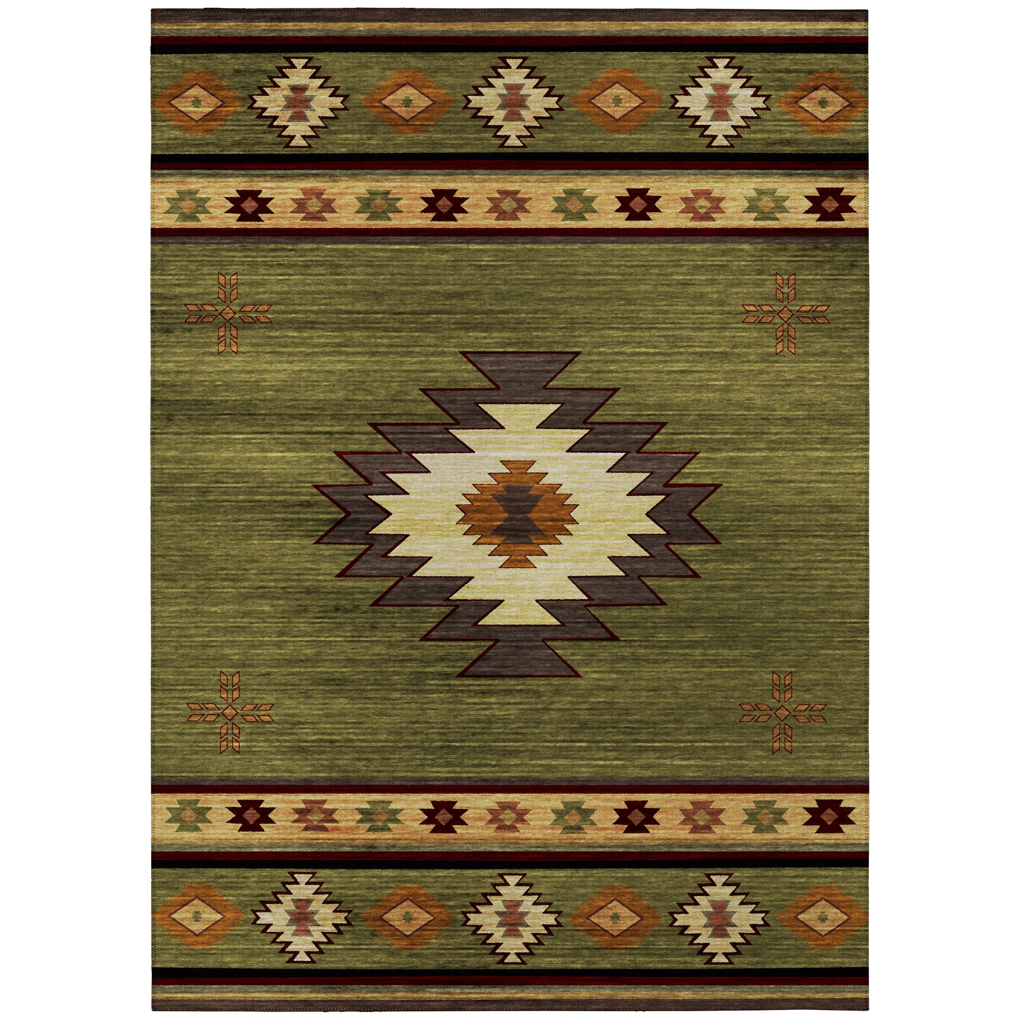 Dalyn Indoor/Outdoor Phoenix PH4 Cactus Washable: 1'8" x 2'6" Rug