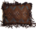Embroidered Diamonds Pillow