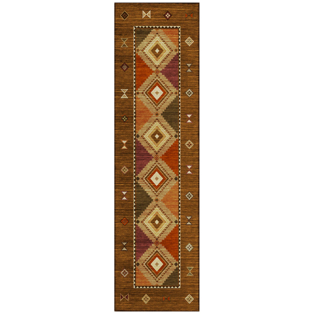 Dalyn Indoor/Outdoor Phoenix PH2 Walnut Washable: 1'8" x 2'6" Rug