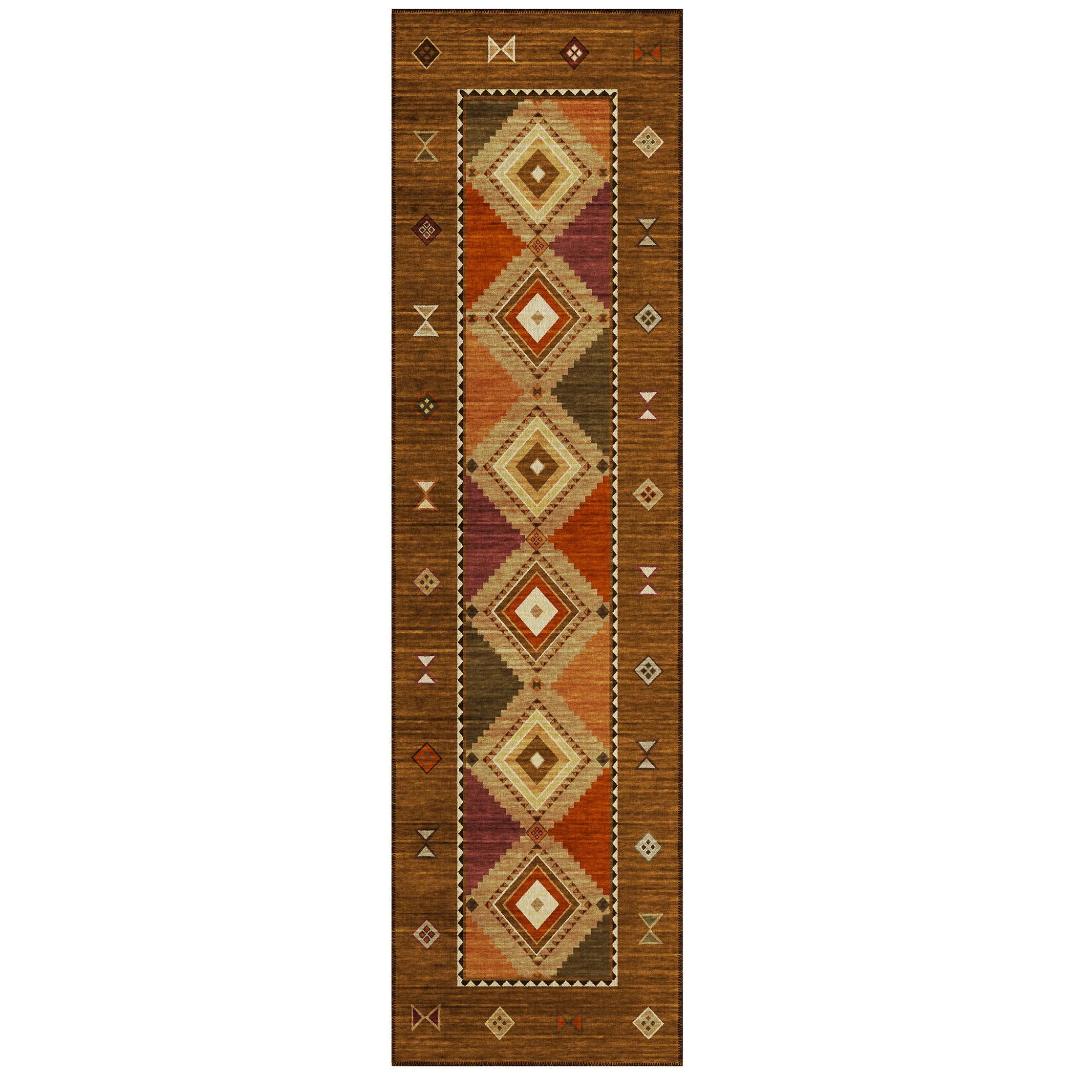 Dalyn Indoor/Outdoor Phoenix PH2 Walnut Washable: 1'8" x 2'6" Rug