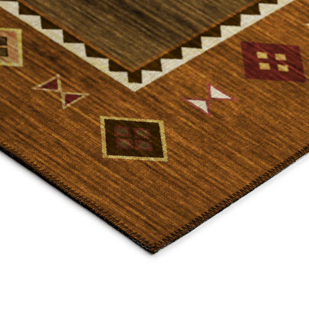 Dalyn Indoor/Outdoor Phoenix PH2 Walnut Washable: 1'8" x 2'6" Rug