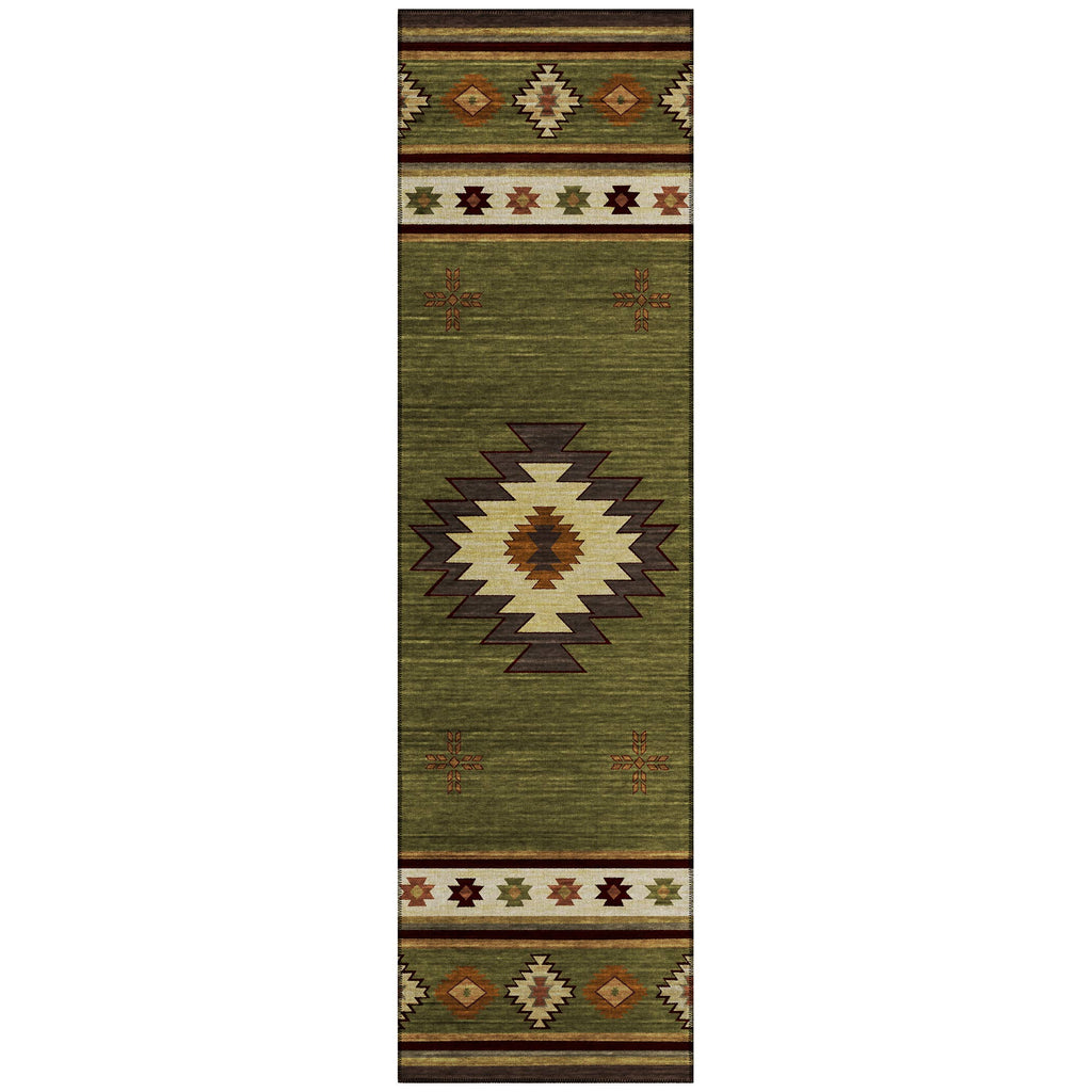 Dalyn Indoor/Outdoor Phoenix PH4 Cactus Washable: 1'8" x 2'6" Rug