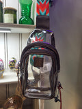 Stadium Rules Lucy Crossbody Clear bag