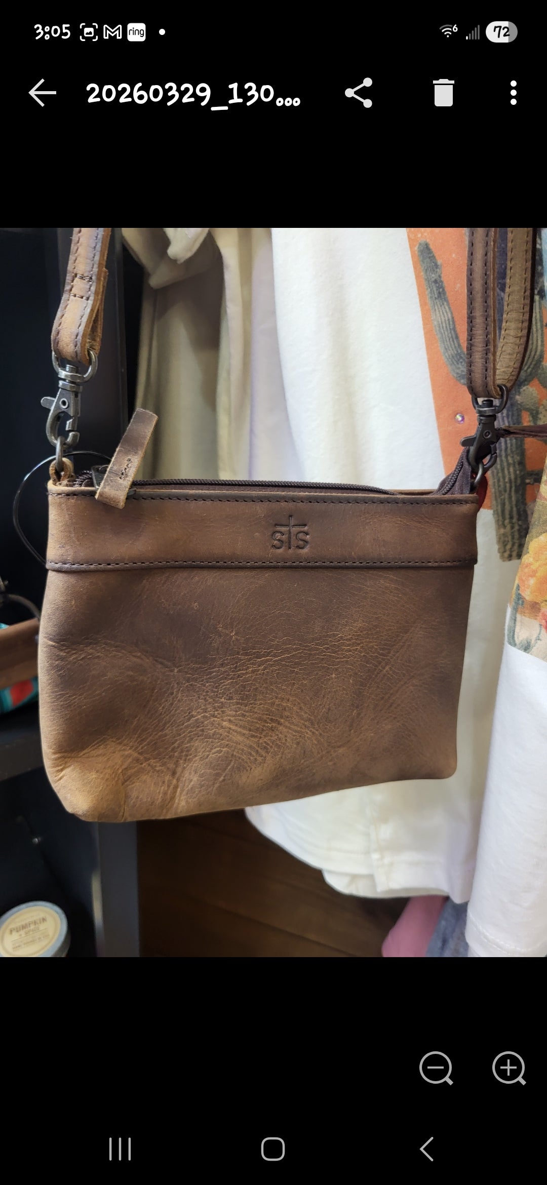 Baroness Grace crossbody purse